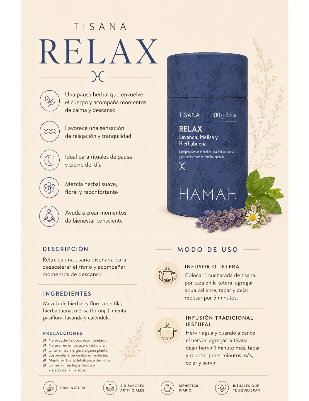 Tisana Relax 100 gr