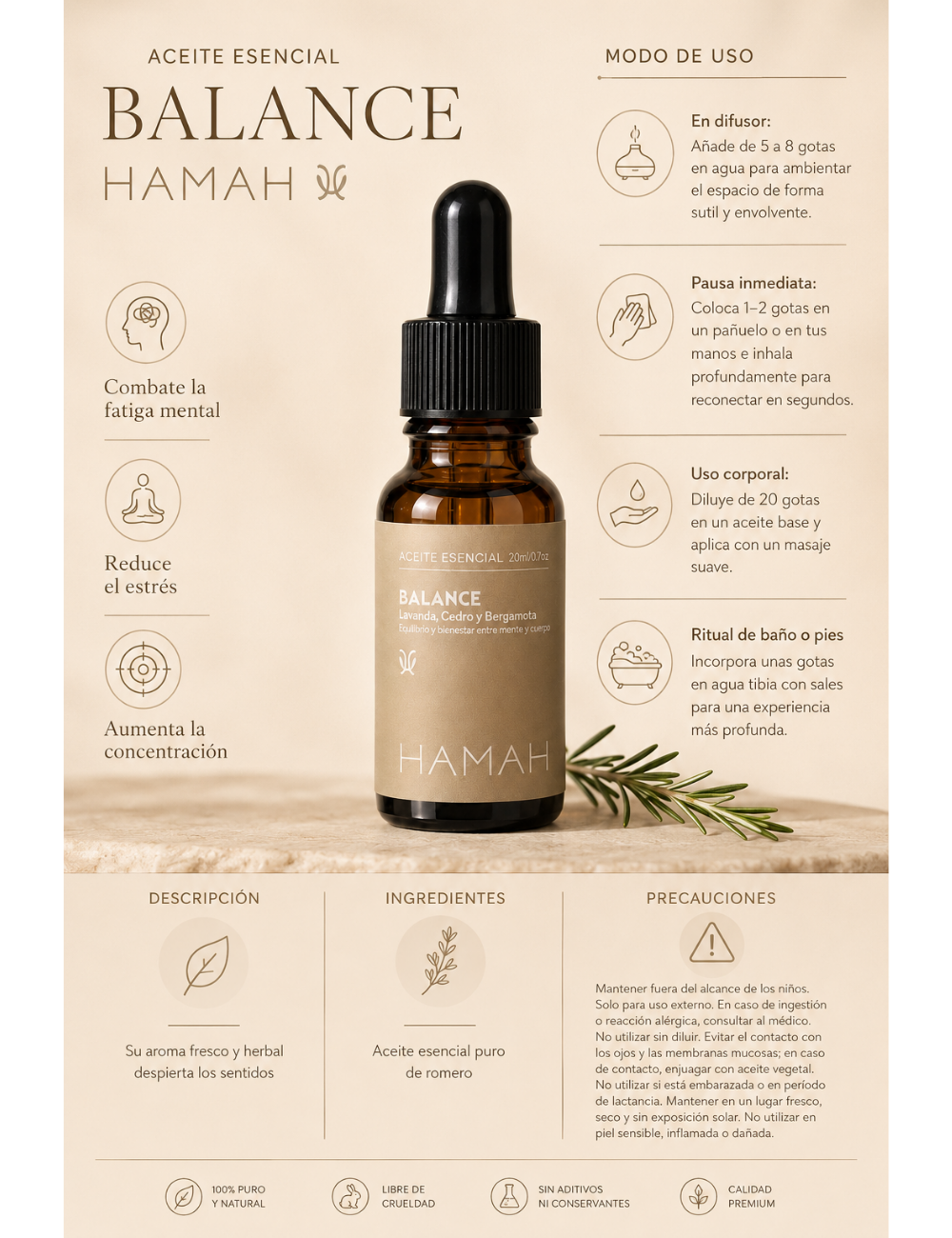 Aceite Esencial Balance 20 ml